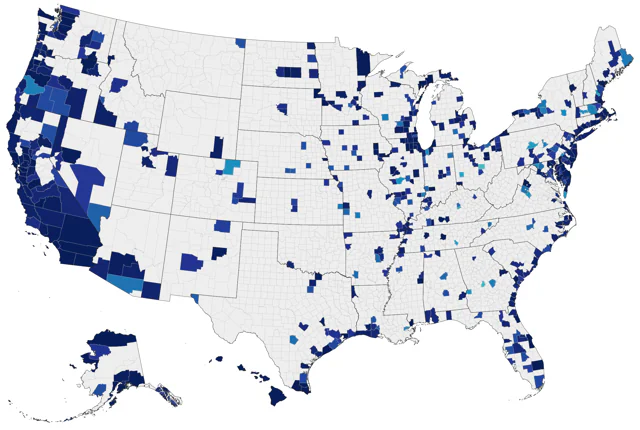 Ruff county map