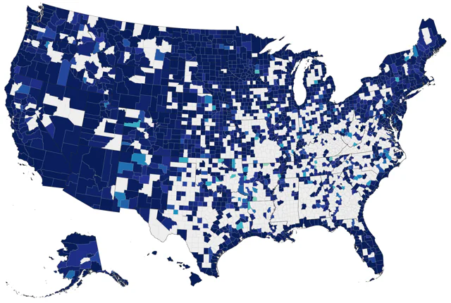 Sanderling county map