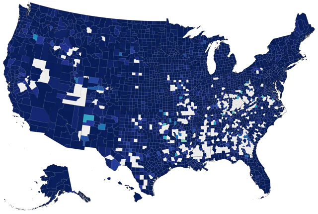 Semipalmated Sandpiper county map