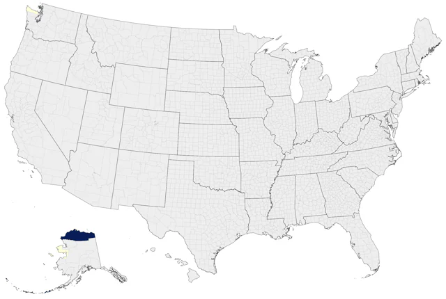 Song Thrush county map