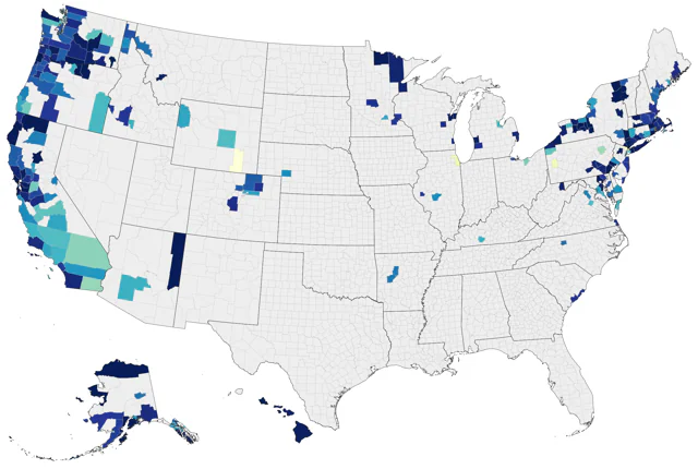 Tufted Duck county map