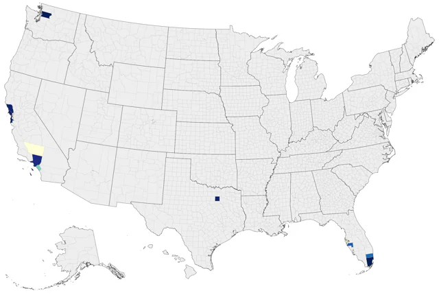 Village Weaver county map