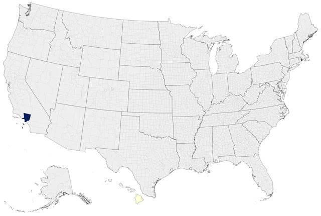 White-rumped Munia county map