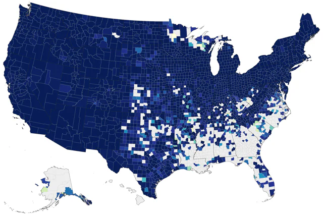 Willow Flycatcher county map