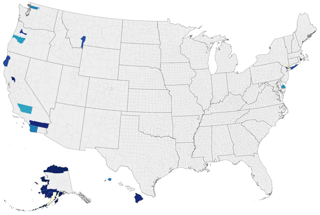 Wood Sandpiper county map