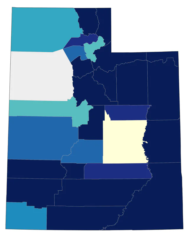 American Three-toed Woodpecker county map