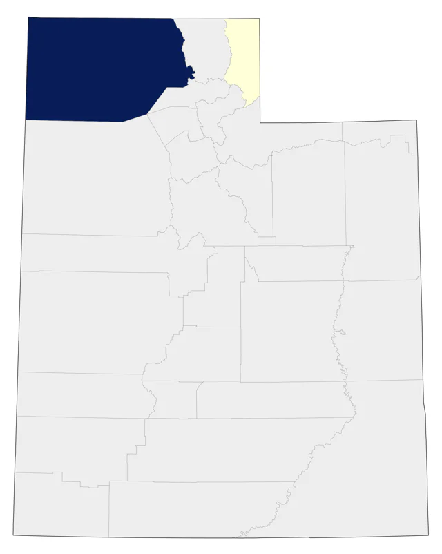 Bar-tailed Godwit county map