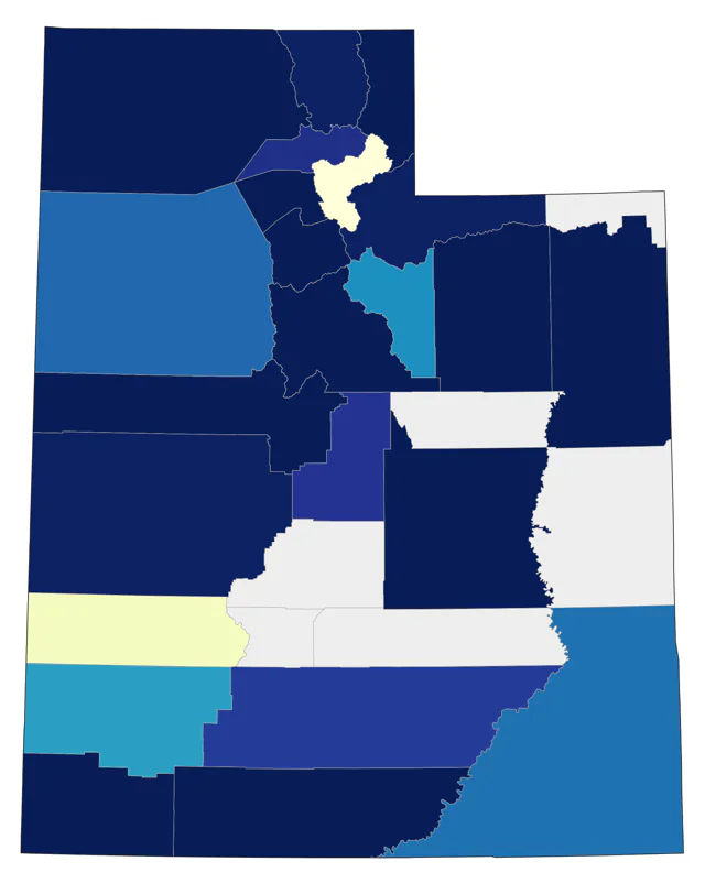 Black Tern county map