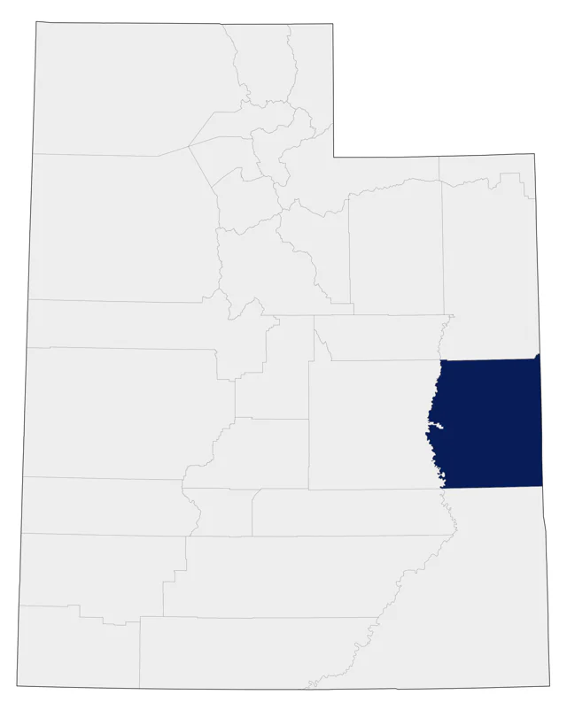 Blue-winged Warbler county map