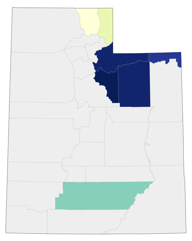 Boreal Owl county map