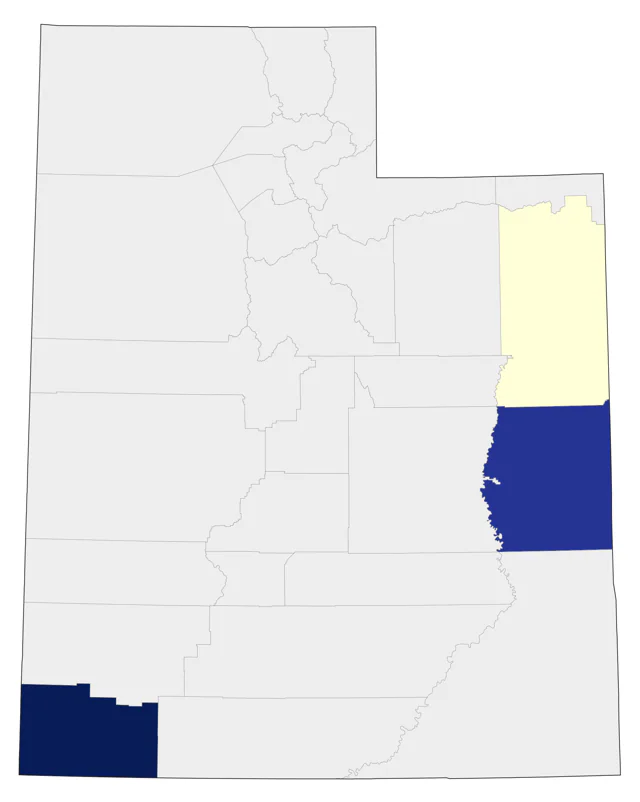 Broad-billed Hummingbird county map