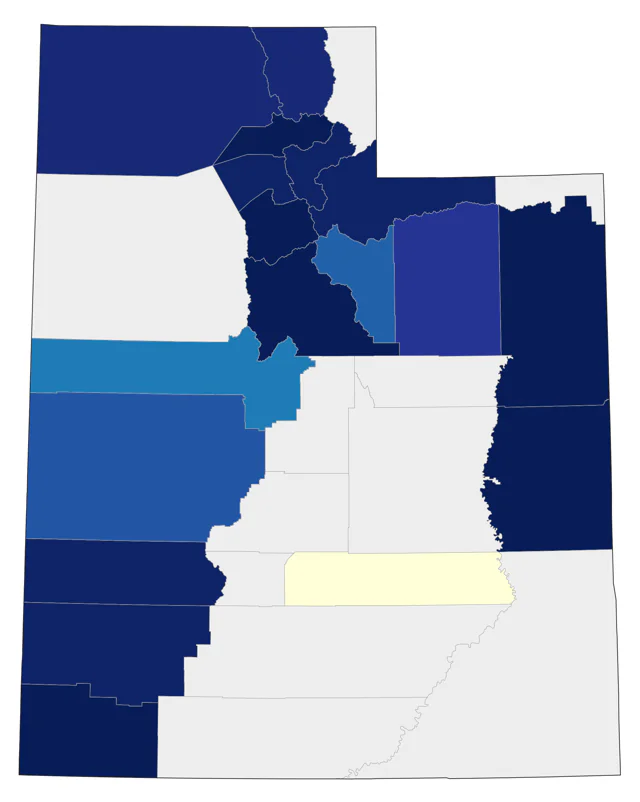Broad-winged Hawk county map