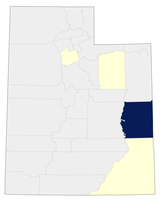 Brown-capped Rosy-Finch county map