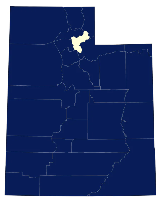 Brown Creeper county map