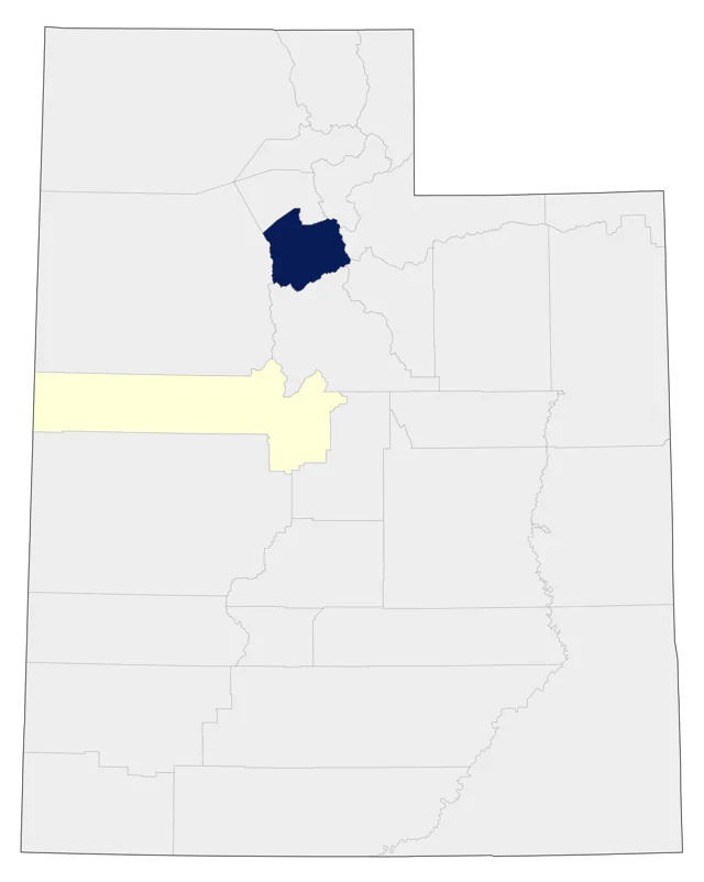 Canada Warbler county map