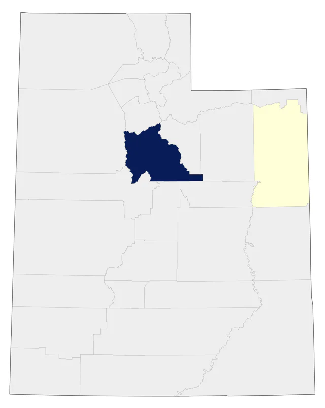 Crested Caracara county map