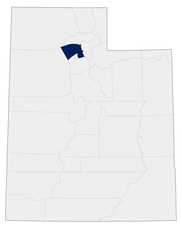 Fischer's Lovebird county map