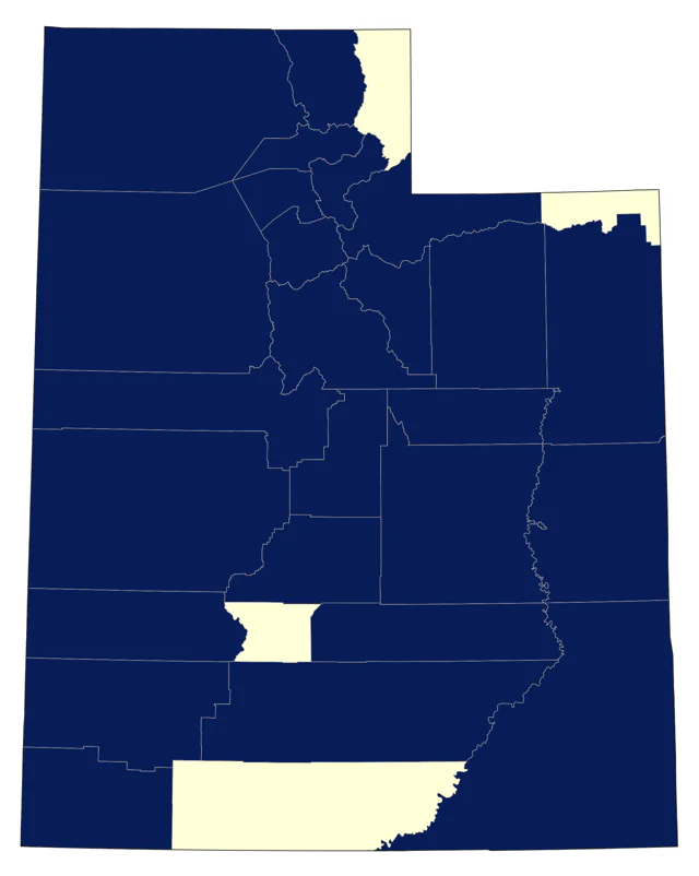 Greater Yellowlegs county map