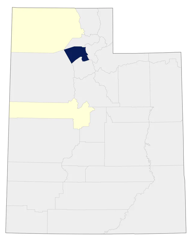 Green Pheasant county map