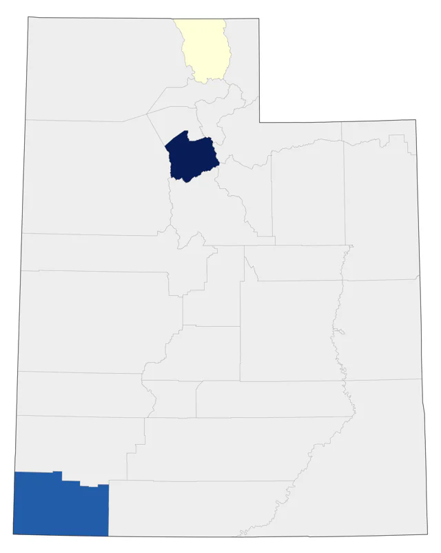 Heermann's Gull county map