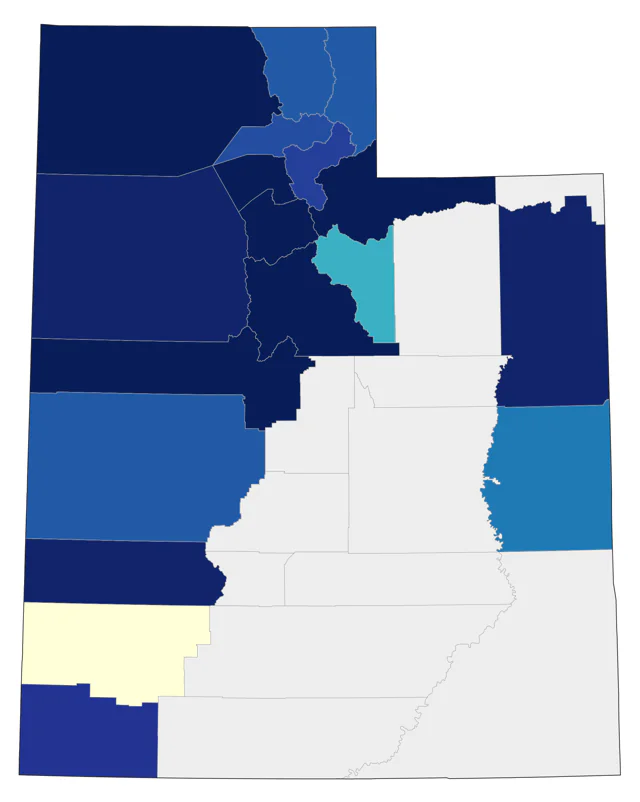 Hudsonian Whimbrel county map