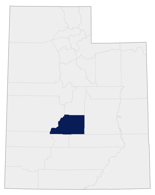 Lesser Flamingo county map