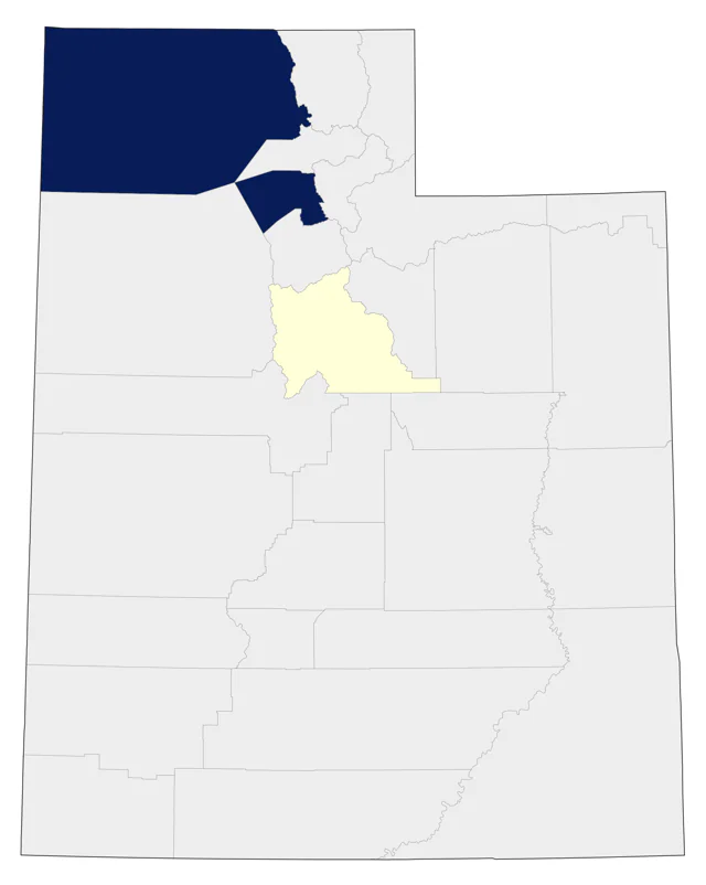 Little Gull county map
