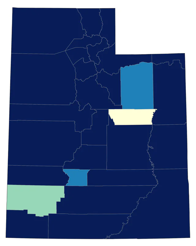 Marsh Wren county map