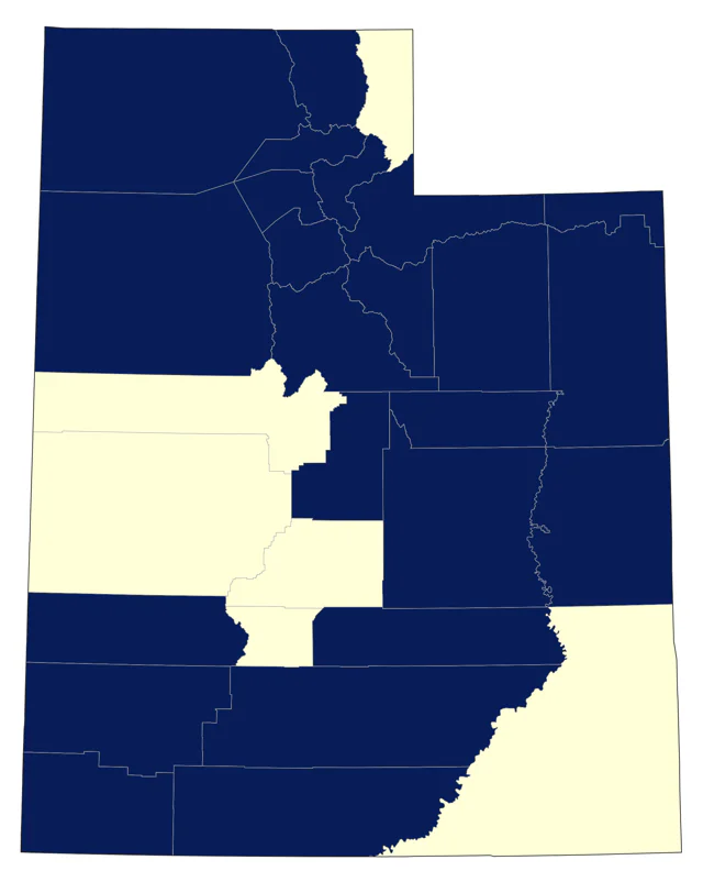 Northern Pygmy-Owl county map