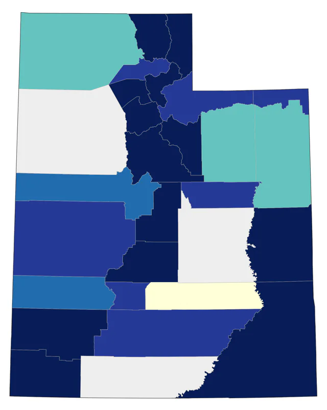 Purple Martin county map
