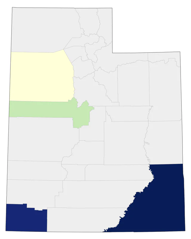 Reddish Egret county map