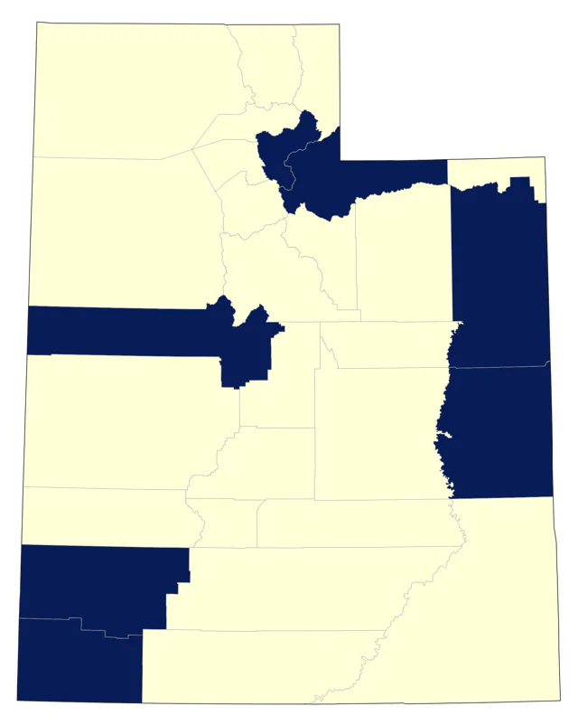 Rufous Hummingbird county map