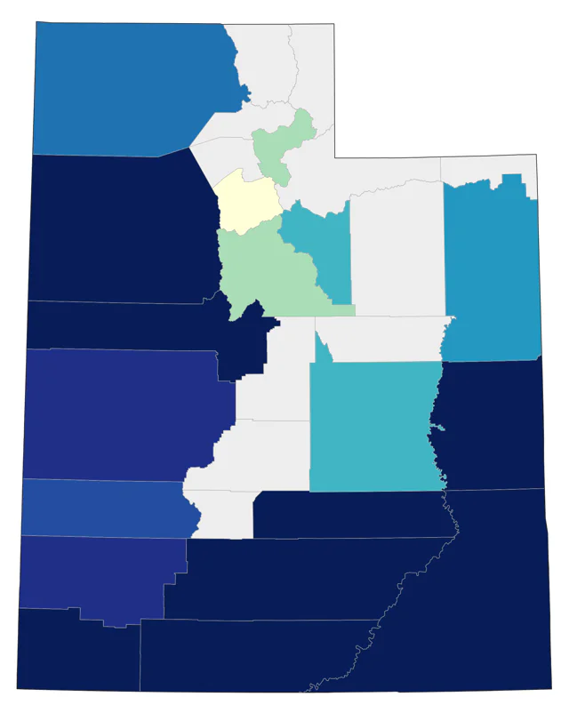 Scott's Oriole county map