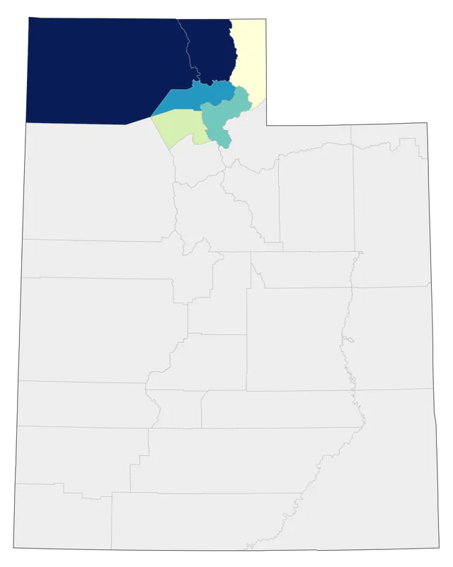 Sharp-tailed Grouse county map