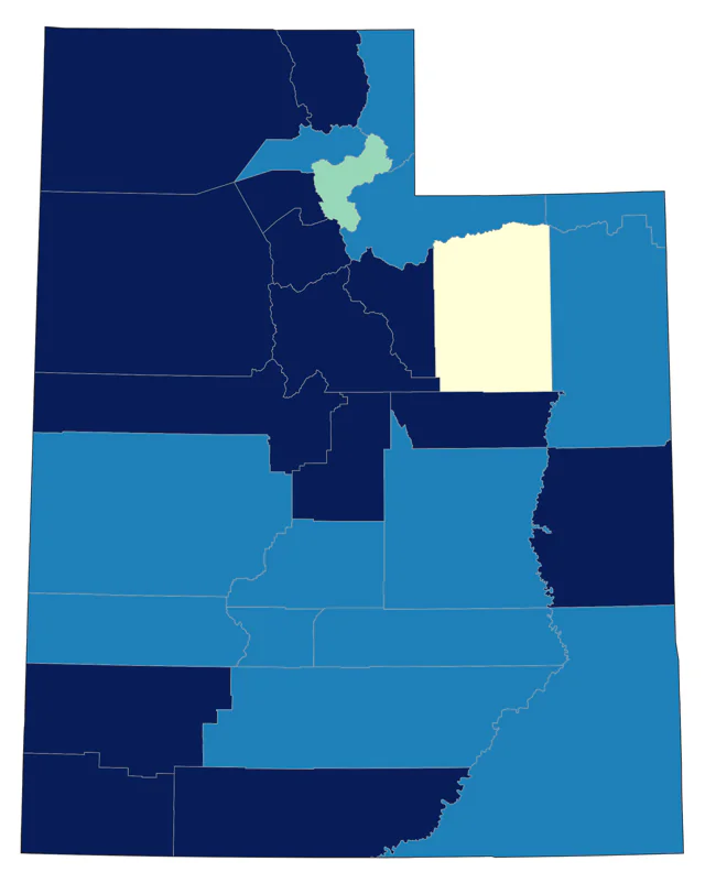 Solitary Sandpiper county map
