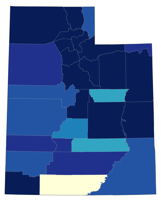 Swainson's Thrush county map