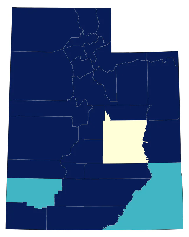 Wilson's Snipe county map