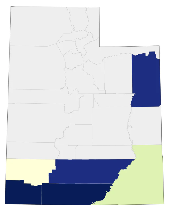 Zone-tailed Hawk county map