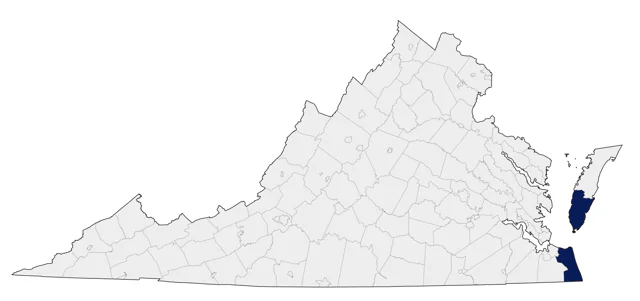 Barrow's Goldeneye county map