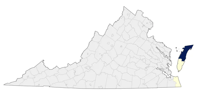 Cory's Shearwater county map