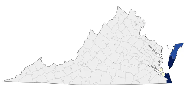 Dovekie county map