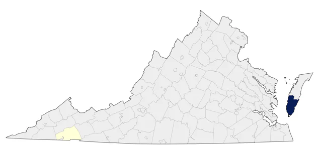 Ferruginous Hawk county map