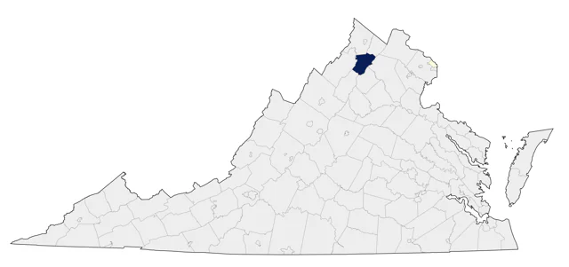Golden Pheasant county map