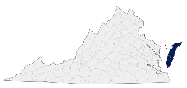 Gray Heron county map