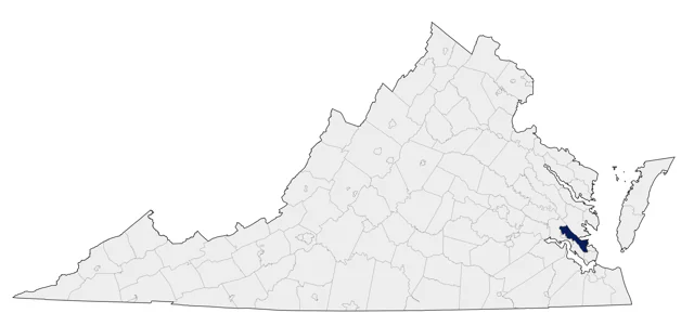 Spotted Towhee county map