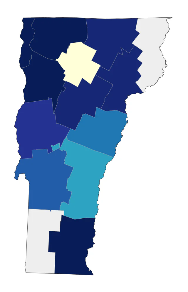 Black Tern county map