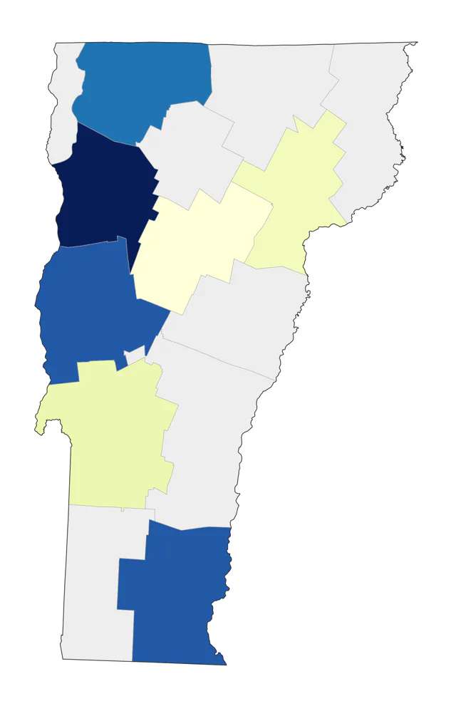 Boreal Owl county map
