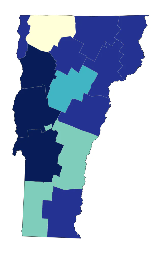 Brant county map