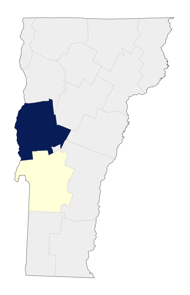 Budgerigar county map