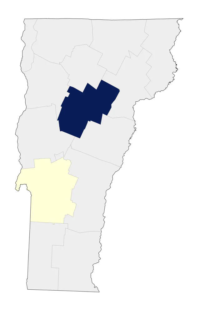 Common Murre county map